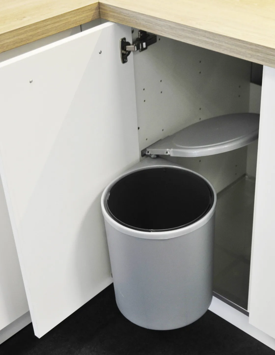 Brico Inbouwvuilnisbak Keuken Modulo 13L Grijs