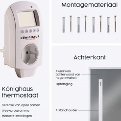 Infrarood & Halogeenradiators<Brico Infrarood Verwarming M-Serie 800W Met Thermostaat