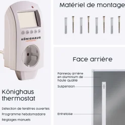 Infrarood & Halogeenradiators<Brico Infrarood Verwarming M-Serie 360W Met Thermostaat