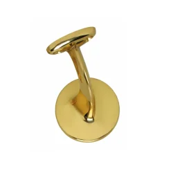 Intersteel Leuninghouder Hol Zadel Blind Messing Gelakt-Brico Clearance