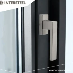 Intersteel Raamkruk Amsterdam Op Rechthoekige Rozet Rvs-Brico Sale