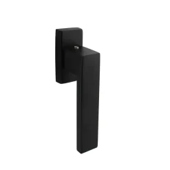 Intersteel Raamkruk Amsterdam Op Rechthoekige Rozet Zwart-Brico Discount