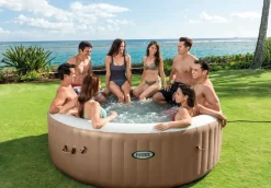 Intex Bubbelbad Purespa Bubble Sahara 28412 8Personen 1339L O236X71Cm-Brico Clearance