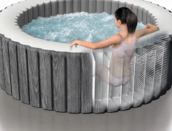 Intex Bubblebad Purespa Bubble Baltik 6Personen Grijs O216X71Cm-Brico Outlet