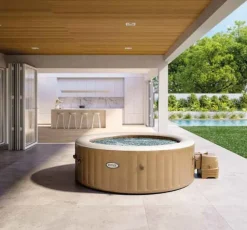 Intex Bubblebad Purespa Sahara 6Personen Beige O216X71Cm-Brico Best