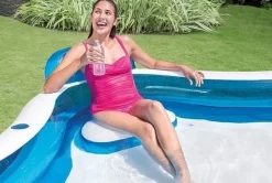 Intex Opblaasbaar Zwembad Family 229X229X46Cm-Brico