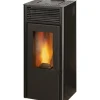 Pelletkachels<Brico Invicta Pelletkachel Nola 10 Black 10Kw