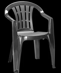 Jardin Stoel Cuba Stapelbaar Grafiet-Brico