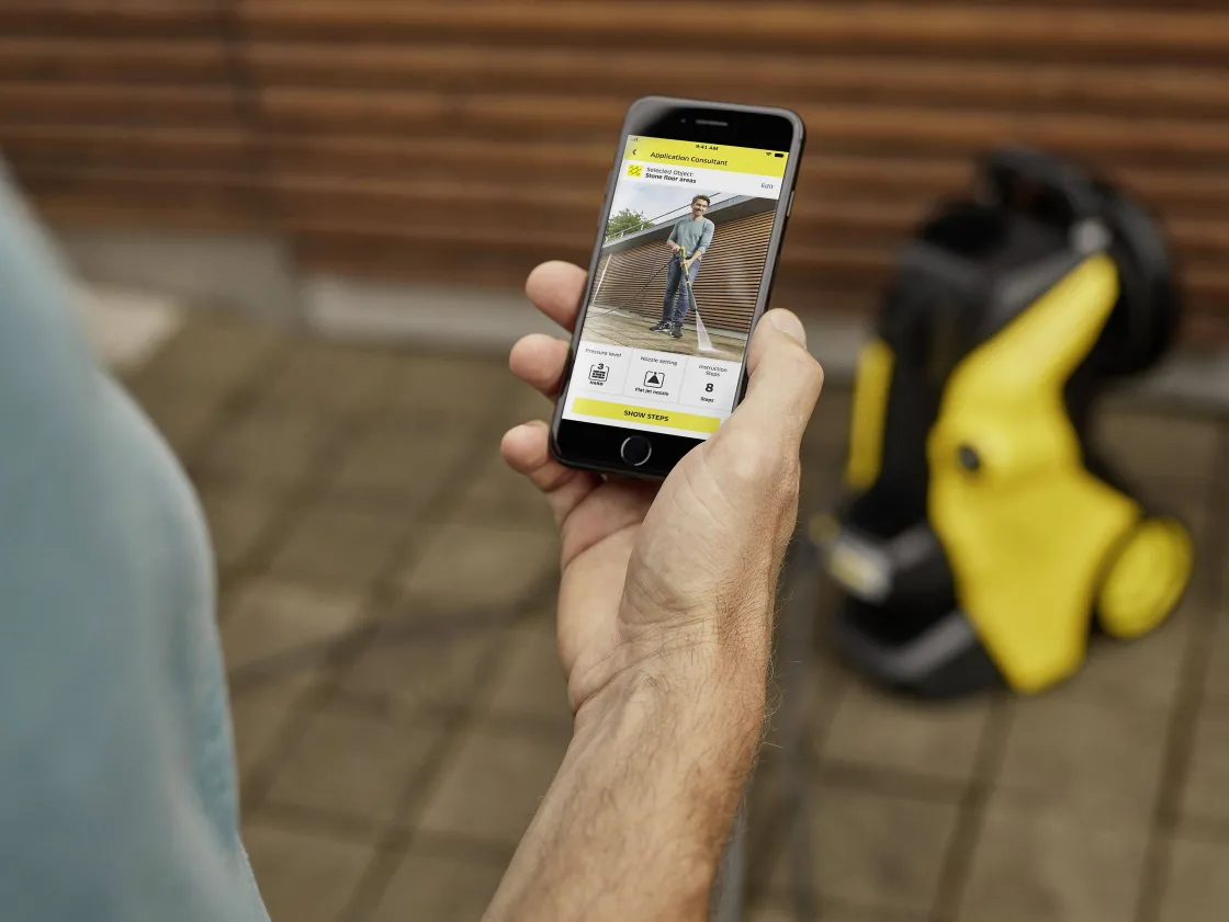 Brico Karcher Hogedrukreiniger K5 Premium Smart Control Home - 2100W - 145 Bar - 500 L/H - Met Terrasreiniger Outlet