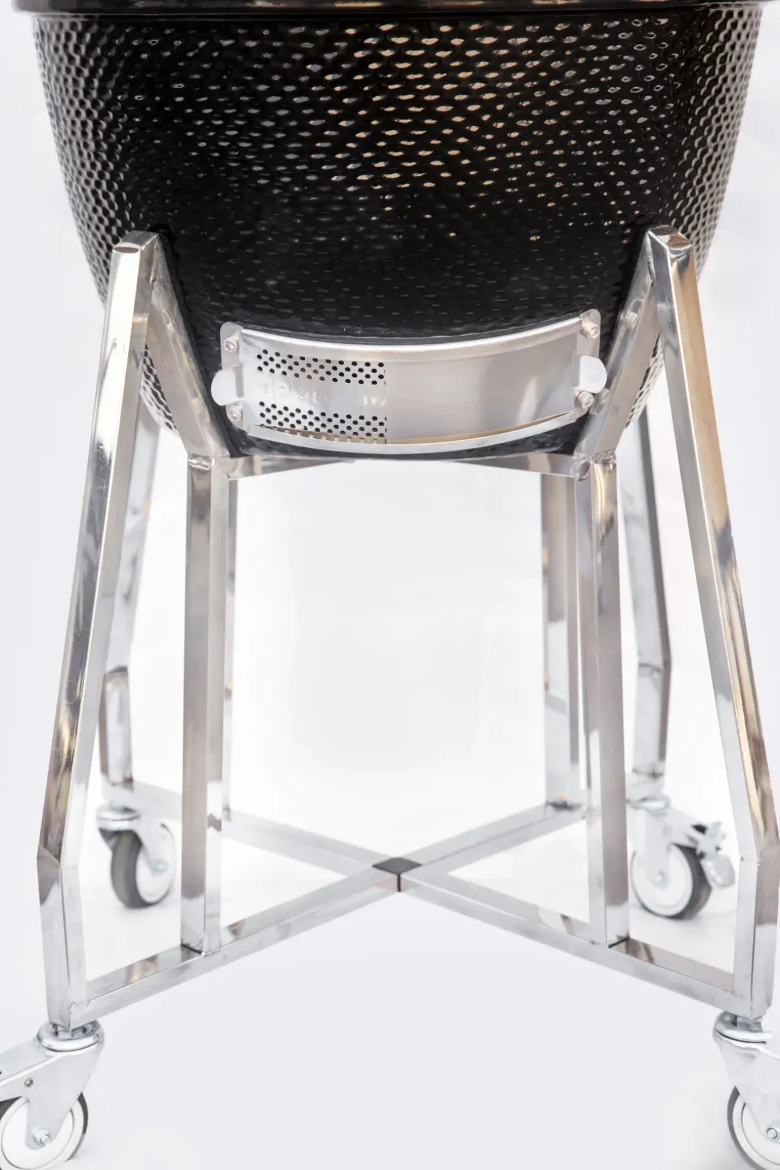 Keramisch Barbecue Alleskunner 18 Inch Zwart + Trolley-Brico Clearance