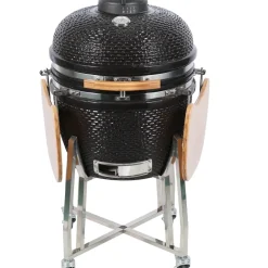 Keramisch Barbecue Big Kamado 24 Inch Zwart-Brico Sale