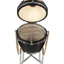 Keramisch Barbecue Big Kamado 24 Inch Zwart-Brico Sale