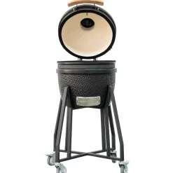 Keramisch Barbecue Kamado Zwart 63X53X101Cm-Brico Online