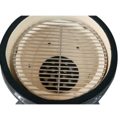 Keramisch Barbecue Kamado Zwart 63X53X101Cm-Brico Online