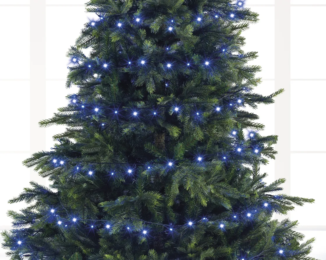 Brico Kerstverlichting (Lumineo) Basic Twinkle 180 Led Lampjes Koel Wit 13,5M Clearance