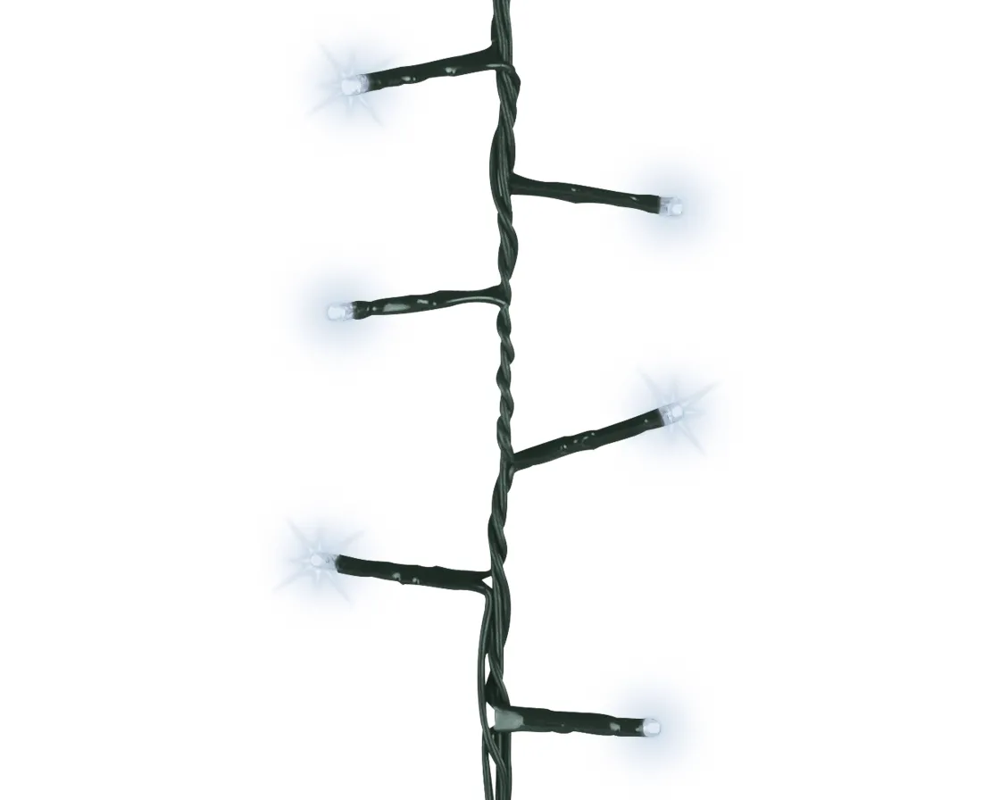 Brico Kerstverlichting (Lumineo) Compact Twinkle 500 Led Lampjes Koel Wit 11M