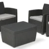 Keter Balkon Loungeset Mia + Opbergbox 4-Delig-Brico Clearance