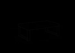 Keter Hoekbank Loungeset Rosalie + Tuintafel Lyon-Brico