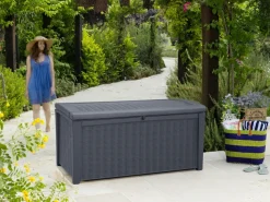 Keter Kussenbox Borneo Antraciet 129,5X62,5Cm-Brico Sale