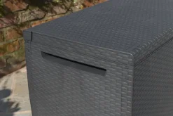 Keter Kussenbox Capri Antraciet 123X57Cm-Brico Discount