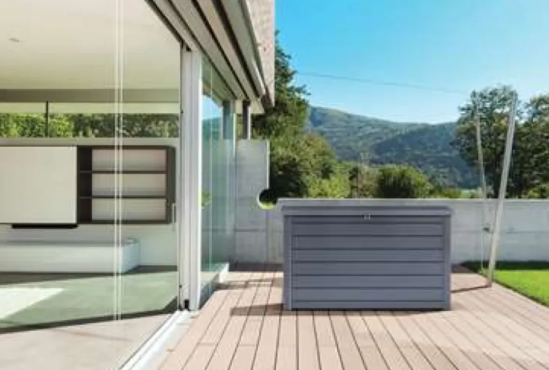 Keter Kussenbox Ontario Antraciet 147X83Cm-Brico Sale