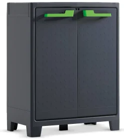 Brico Keter Lage Kast Moby Antraciet Discount