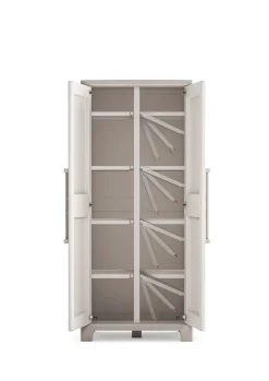 Brico Keter Multispace Kast Guilliver 80X182Cm Zand/Beige Discount