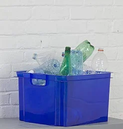 Brico Keter Opbergbox Crownest Laserblauw 30L Outlet