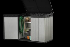 Keter Opbergkast Elite Store Antraciet 123,5X82Cm-Brico Clearance