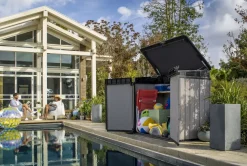 Keter Opbergkast Elite Store Antraciet 123,5X82Cm-Brico Clearance