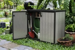 Keter Opbergkast Patio Store Grijs 139,5X120Cm-Brico Best