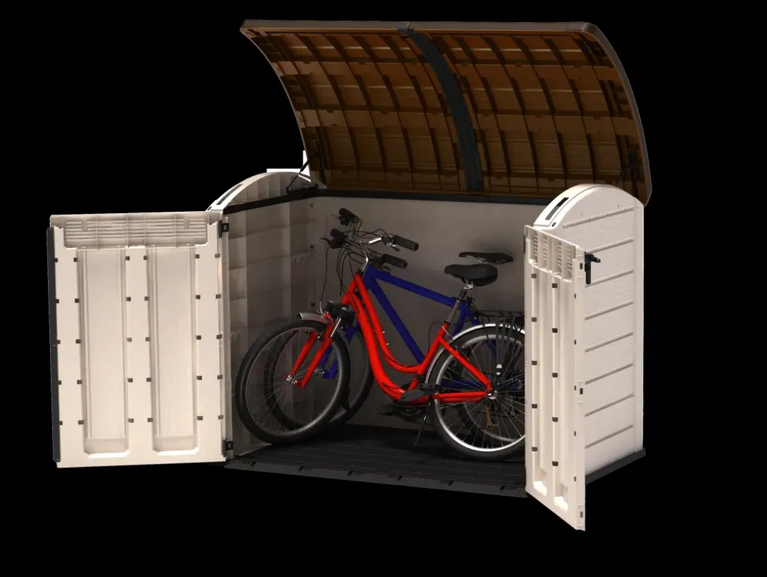 Keter Opbergkast Store It Out Ultra Beige/Bruin 177X113Cm-Brico Clearance