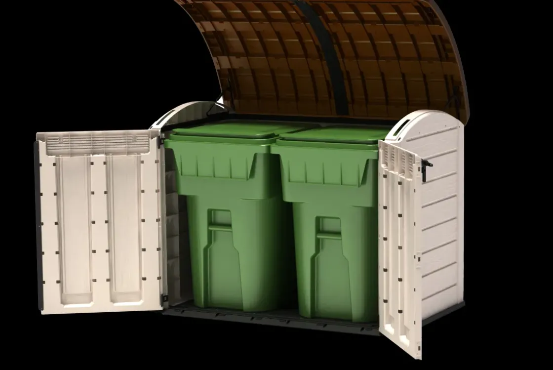 Keter Opbergkast Store It Out Ultra Beige/Bruin 177X113Cm-Brico Clearance