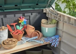 Keter Opbergkast Store It Out Max Beige/Bruin 146X125Cm-Brico Clearance