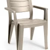 Keter Tuinstoel Julie Cappuccino 61,5X58,5X79Cm-Brico Outlet