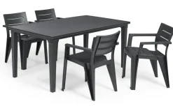 Keter Tuinstoel Julie Grafiet 61,5X58,5X79Cm-Brico Sale