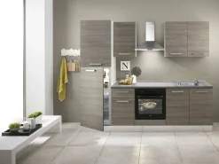 Brico Keukenblok Guilia 250Cm Bruin Outlet