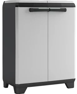 Brico Kis Recycling Kast Split Premium Grijs 2X110L Hot