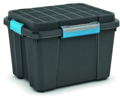 Brico Kis Scuba Opbergbox M - 45L Zwart/Blauwe Online