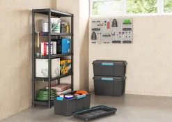 Brico Kis Scuba Opbergbox Xl 110L Zwart/Blauwe Hot