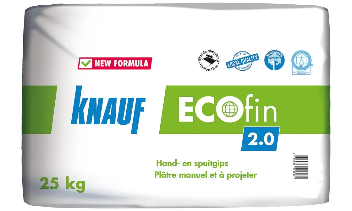 Brico Knauf Gipspleister Ecofin 25Kg Hot