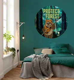 Brico Komar Dots Star Wars Bescherm Het Bos Sticker O125Cm Discount