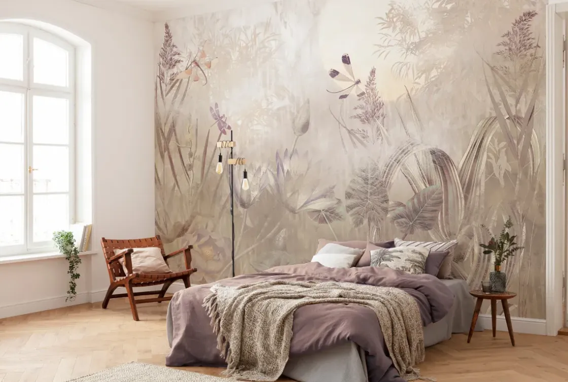 Komar Fotobehang Dragonfly Pond-Brico New