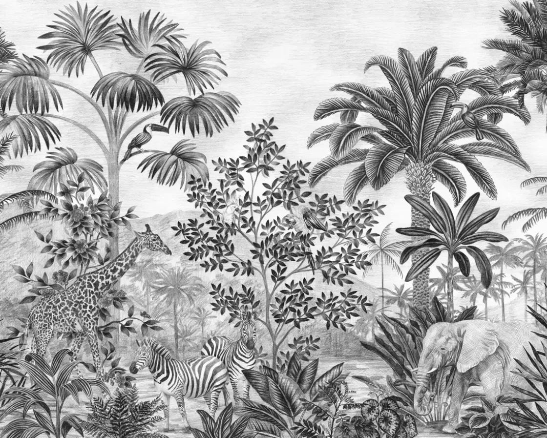 Komar Fotobehang Jungle Evolution-Brico Hot