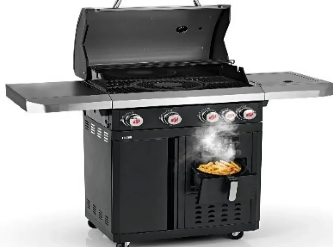 Landmann Gasbarbecue Fryton 4.1 Cook 4X3Kw + Airfryer-Brico New