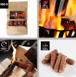 Landmann Maiskolf Aanmaakblokjes 500G-Brico Discount