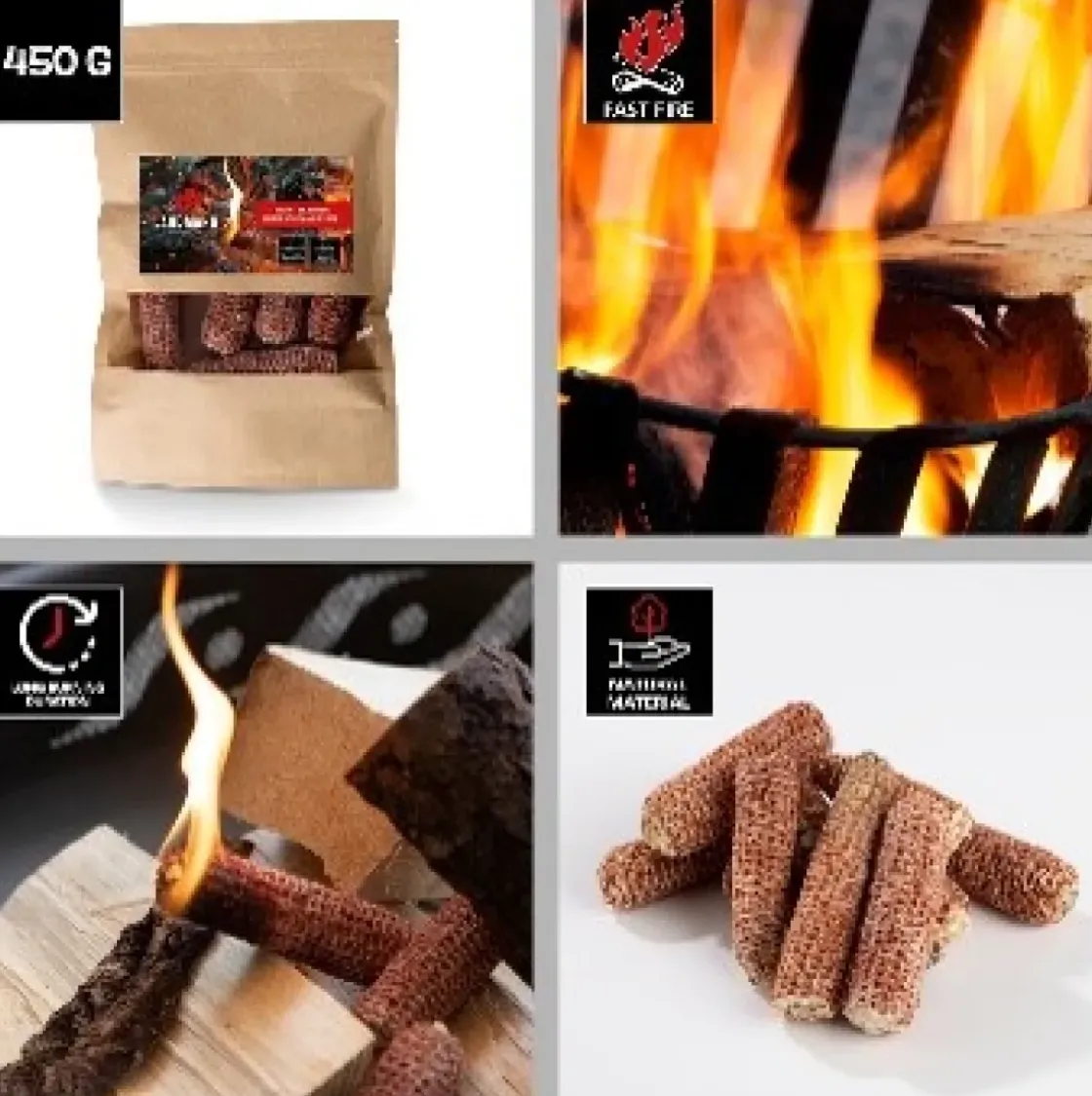 Landmann Maiskolf Aanmaakblokjes 500G-Brico Discount