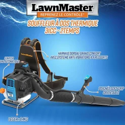 Brico Lawnmaster - 31Cc Rugzak Thermische Blazer Met Elektrische Start Best