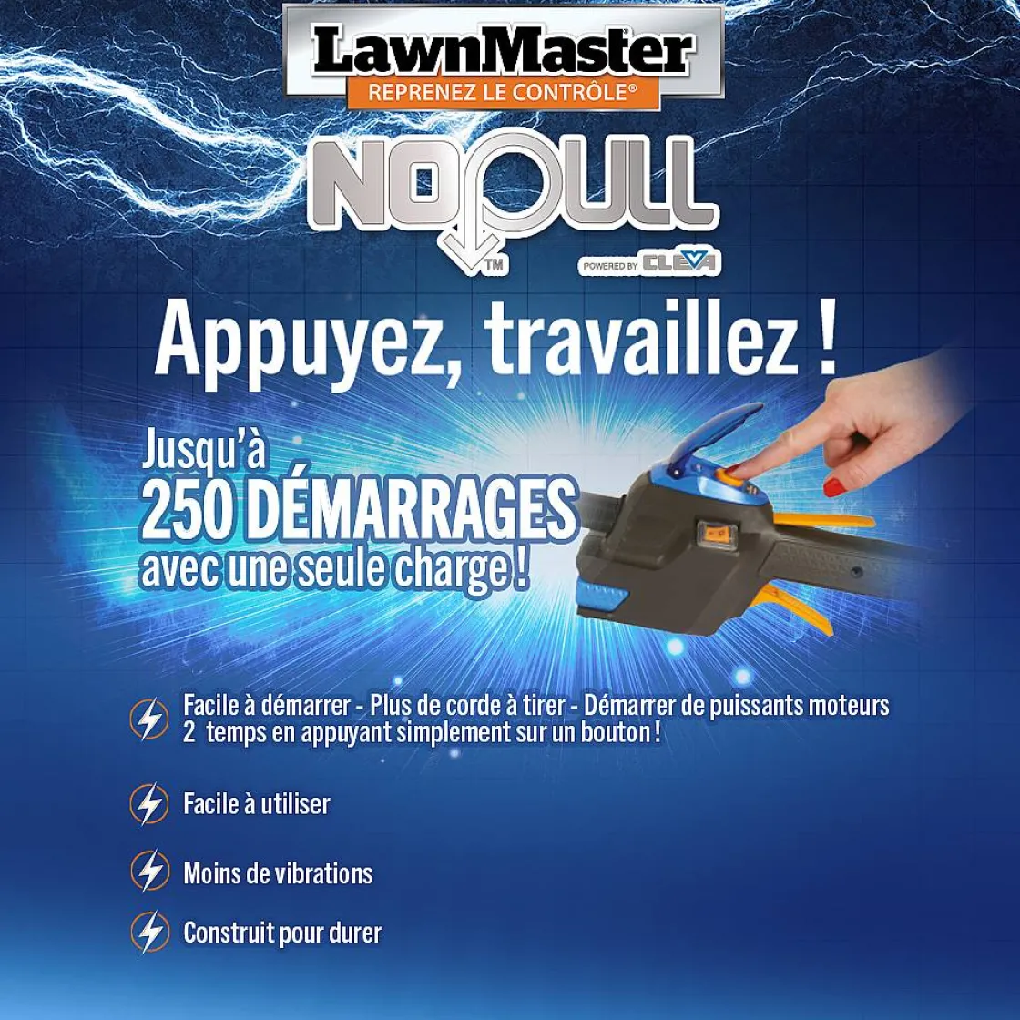 Brico Lawnmaster - 31Cc Rugzak Thermische Blazer Met Elektrische Start Best