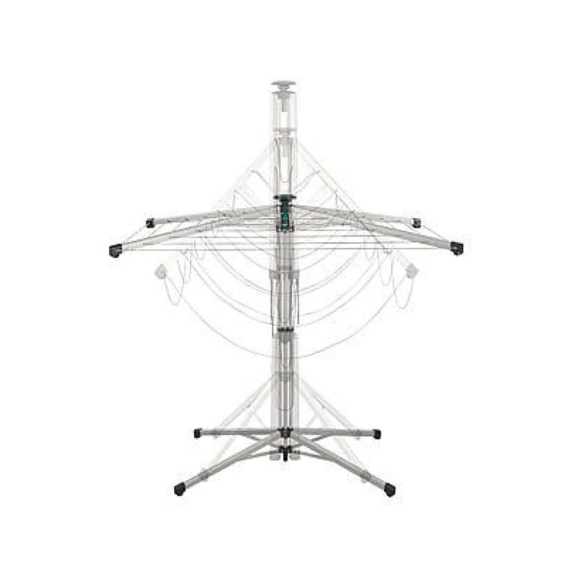 Brico Leifheit Zelfstaande Droogmolen 'Linopop-Up 140' 14M New